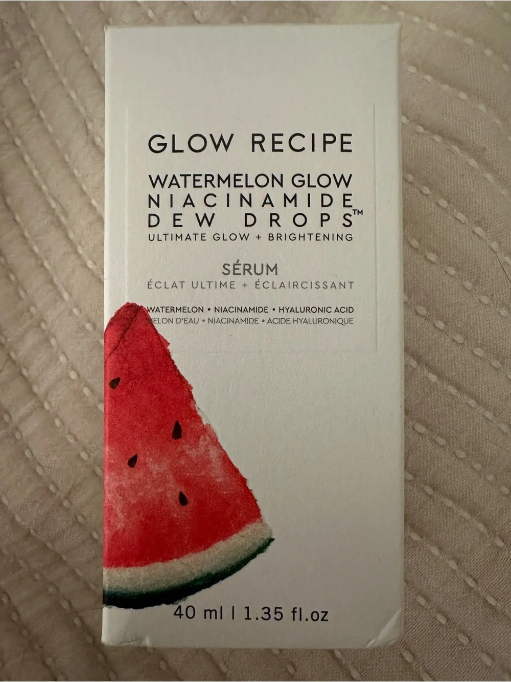 NWT Glow Recipe Watermelon Glow Niacinamide Dew Drops
